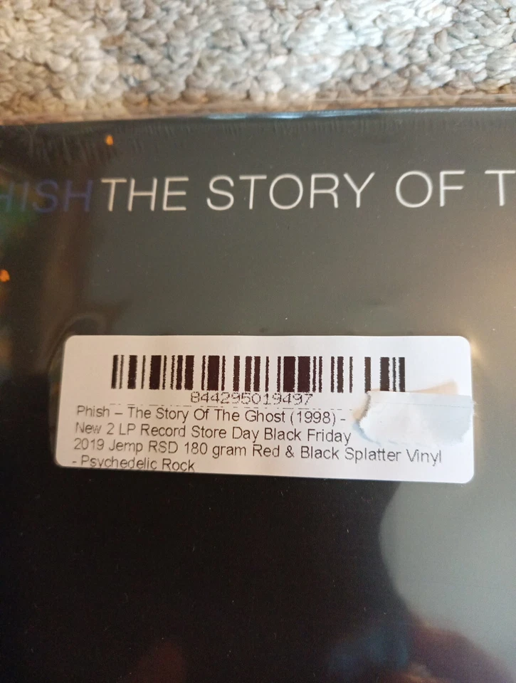 PHISH Vinyl Story Of The Ghost Sealed  Splatter Color Record Store Day Foil 1778 - Image 2 of 4