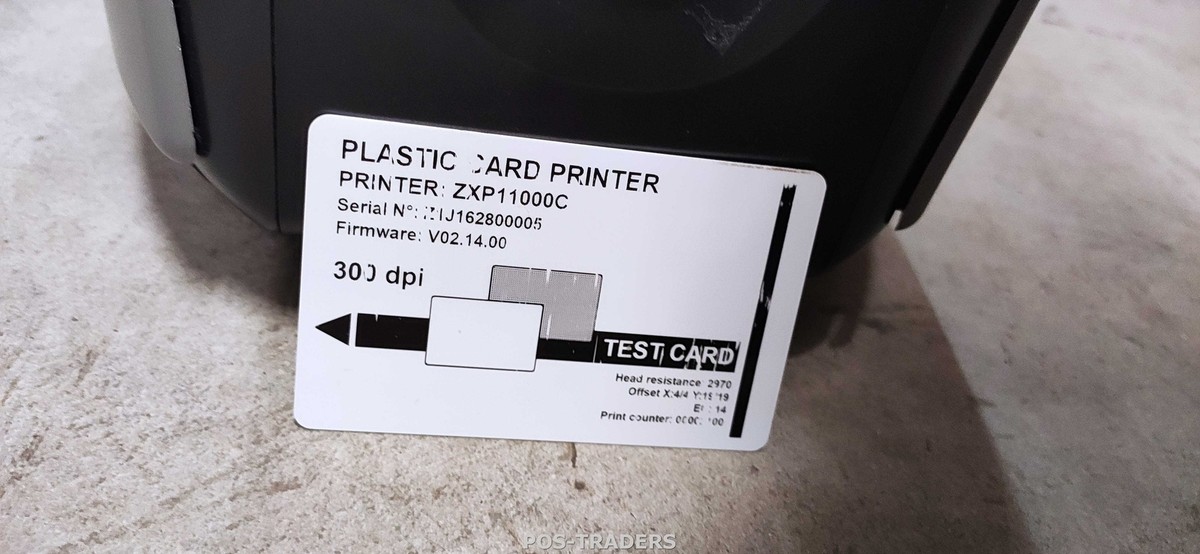Zebra ZXP Series 1 USB + Network ID Card Printer 300Dpi - 3170