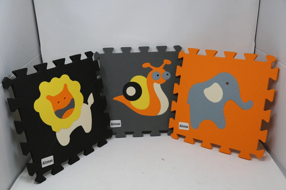 Kids Baby toddler crawling puzzle playmat non-toxic EVA foam blocks Animal #104 - Image 2 of 4