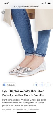 sophia webster butterfly flats