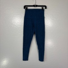 Beyond Yoga Blue Spacedye Caught In The Midi High Waisted Legging Size Small