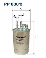 Filtron PP838/2 Kraftstofffilter FüR Ford