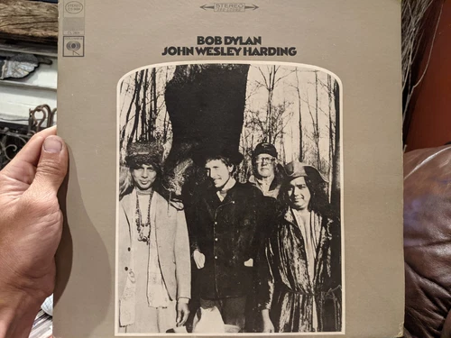BOB DYLAN ~ JOHN WESTLEY HARDING ~ 1967 VINYL LP VG+ RECORD ALBUM