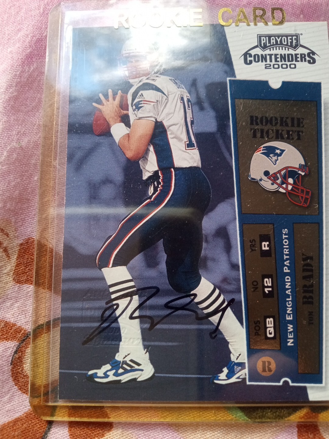 2000 Playoff Contenders Rookie Ticket #144 Tom Brady Authentic GOATom!! view 7