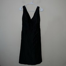 Jenny Yoo Collection Formal Dress  Bow Women’s Size 18 Silk Black Sleeveless