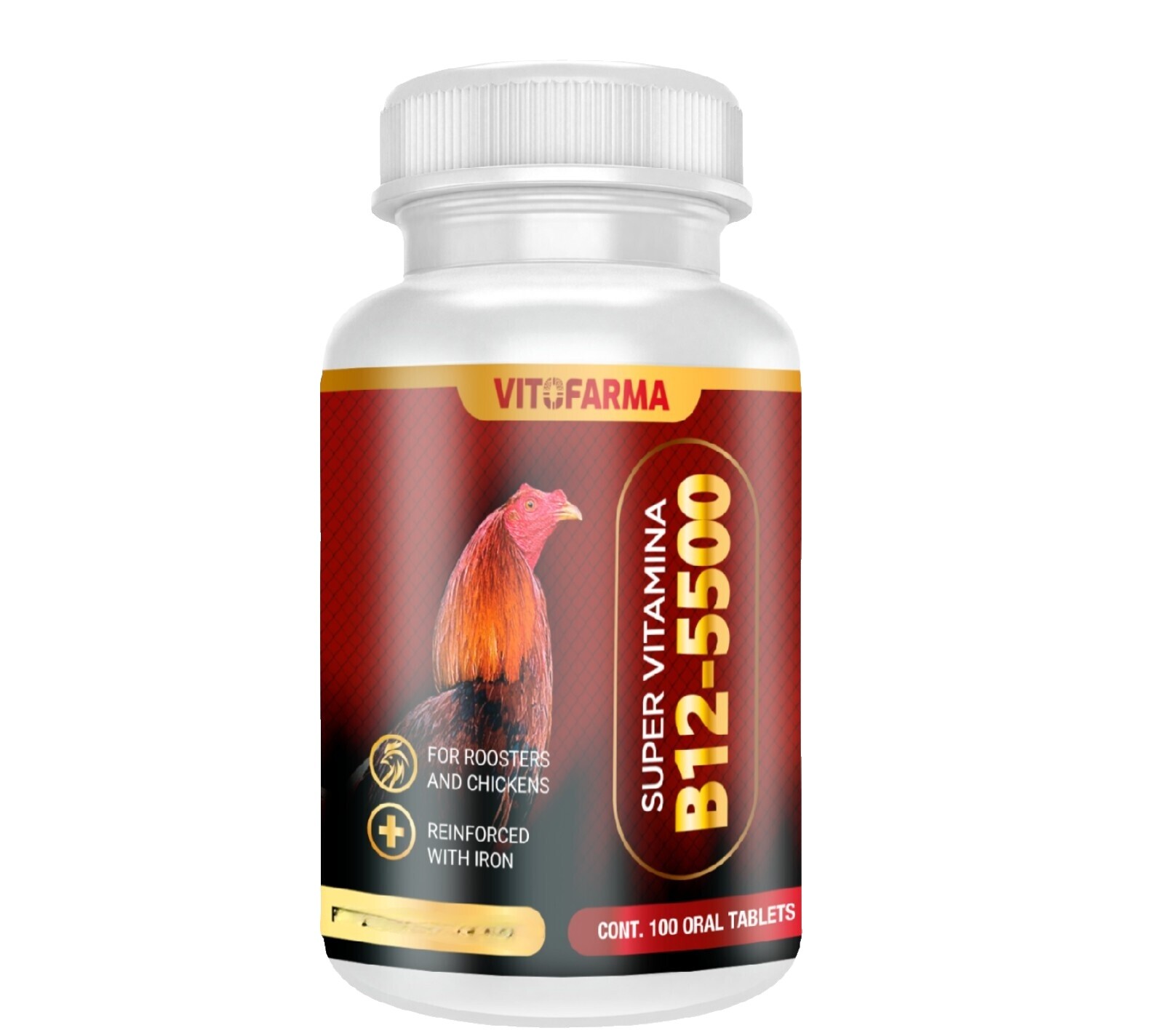 super b12 5500 con hierro l carnitina booster for rooster B12 5500