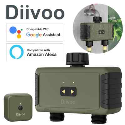 1/2/3 Zone Watering Timer Wifi Automatic Drip Irrigation Controller Water Valve
