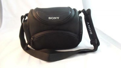 Sony LCS-CSH Soft Carrying Case for Alpha Digital SLR / Most Sony Camcorders Gra