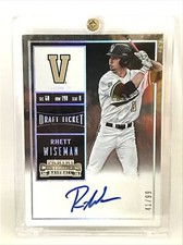 2015  CONTENDERS BASEBALL Rhett Wiseman RC  AUTO  #37  DRAFT #41/99