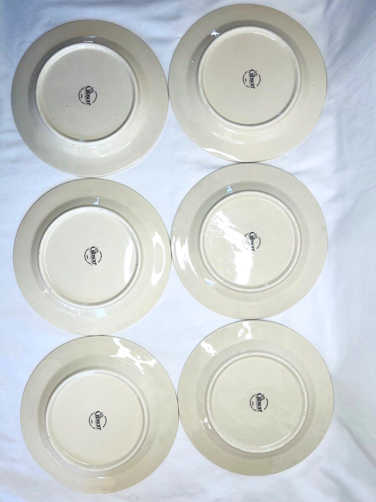 Vintage Gibson Santa & Holly Christmas Set - 6 Complete Table Settings (30 pcs)