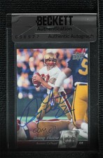 BAS 2011 Upper Deck Doug Flutie #36 Authentic Auto ow6