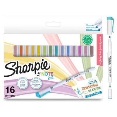 Sharpie S-Note Duo Dual-Ended Creative Marker 16er Pack (2182115)