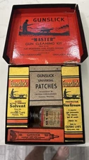 RARE! VINTAGE USN OUTERS GUNSLICK MASTER GUN CLEANING KIT US NAVY RIFLE