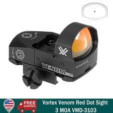 Vortex Venom 3 MOA Bright Red Dot Sight VMD-3103- Reticle Black CR1632