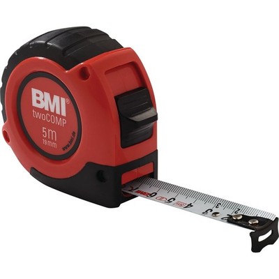 BMI Taschenrollbandmaß twoComp SB  Taschenbandmaß Taschenmaßband Handmaß Maßband