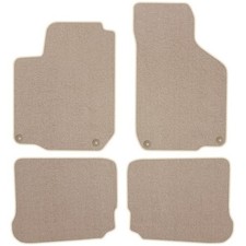 Velours Fußmatten für VW Bora Bj. 1998 - 2005 Automatten Passform BEIGE LUX