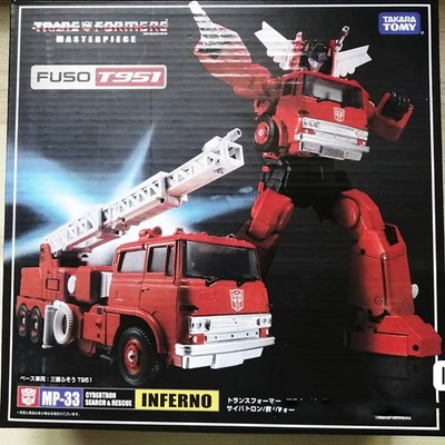 Transformers Masterpiece Inferno 6'' Action Figure MP-33 Tomy Takara New In Box