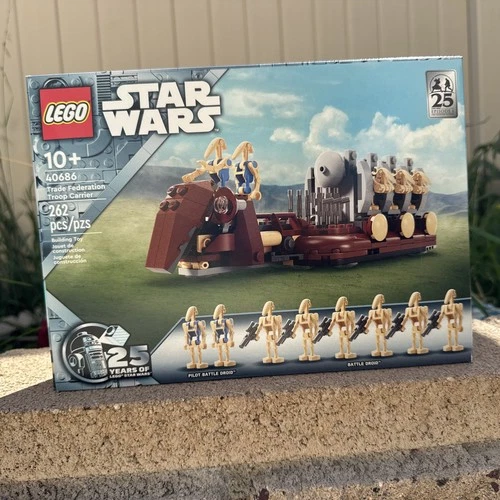 LEGO 40686 -STAR WARS - Trade Federation Troop Carrier, NEW GWP Retired