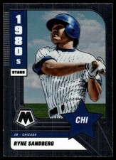 Ryne Sandberg 2022 Panini Mosaic #286 Chicago Cubs FREE SHIPPING AutographDen