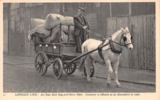 POSTCARD LONDON LIFE EAST END RAG & BONE MAN # 11 CHARLES SKILTON