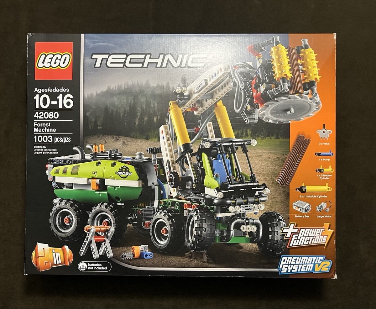DAMAGED BOX LEGO Technic Forest Harvester Machine 42080 Retired
