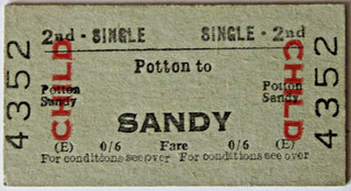 B.T.C. POTTON to SANDY