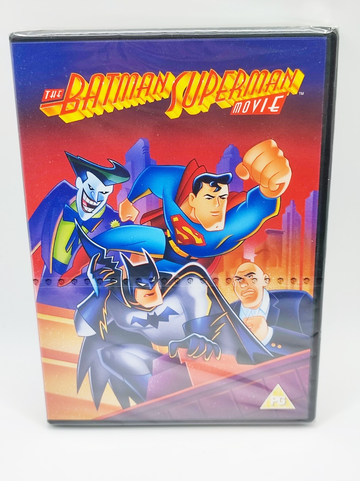 1997 DVD REGION 2 - ANIMATED BATMAN SUPERMAN MOVIE - FACTORY SEALED