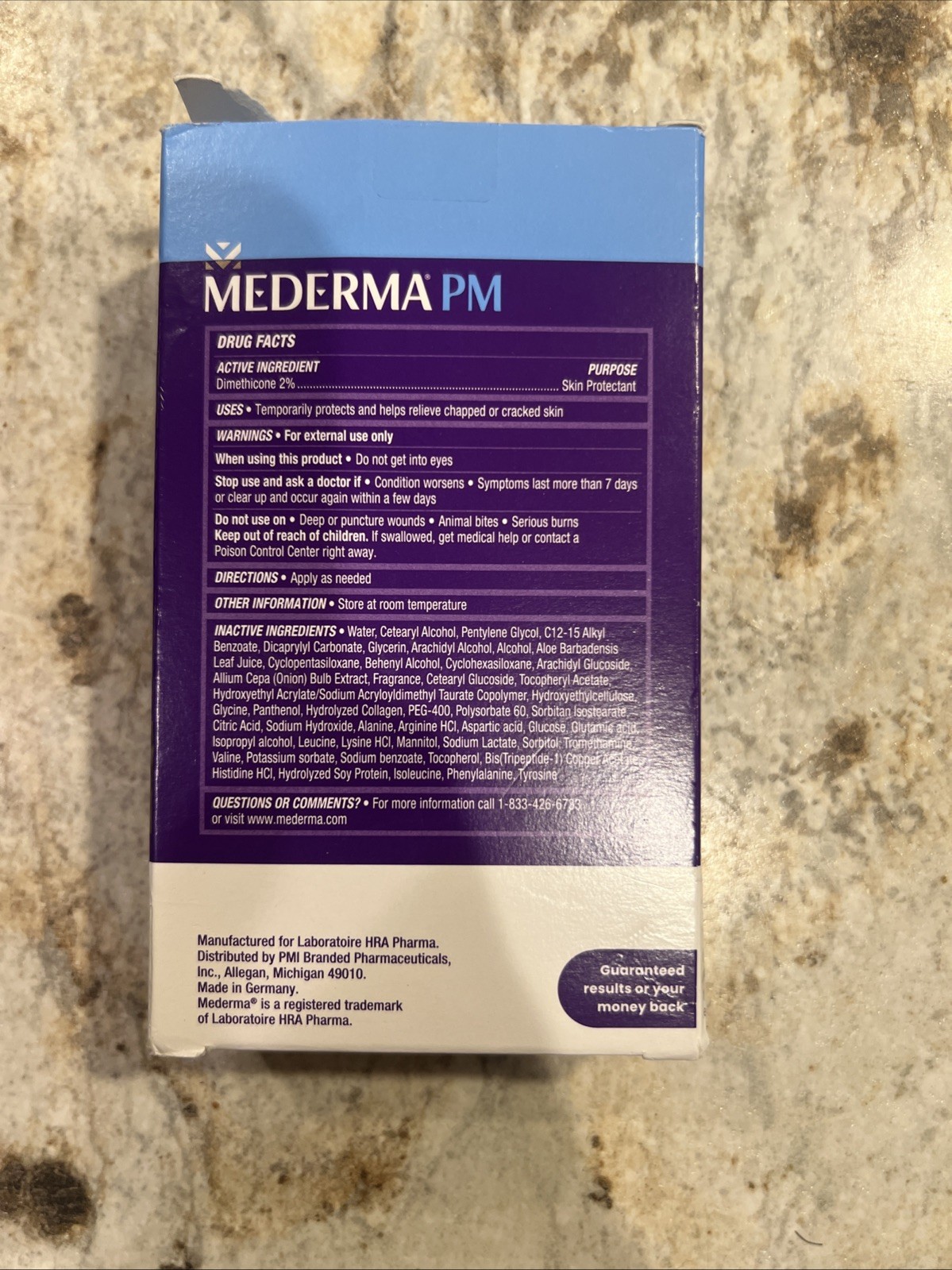 Mederma PM Intensive Overnight Scar Cream - 1oz Exp 2027+