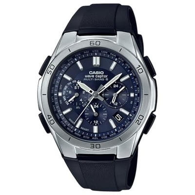 Neu Casio Wave Ceptor WVQ-M410-2AJF Solar Atomuhr Navy Blau JAPAN