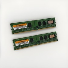 2x 1GB DDR2 800MHz PC2-6400 Desktop RAM Memory Tested Working UK
