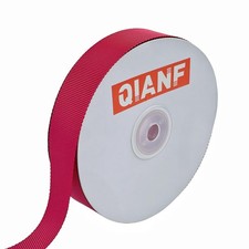 Red Solid Grosgrain Ribbon 1 Inch 25 Yards Boutique Fabric DIY Bow Sewing