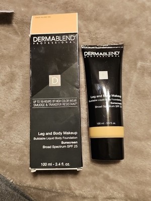 Dermablend Leg & Body Makeup Foundation SPF 25 Fair Nude On 3.4 oz.