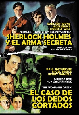 SHERLOCK HOLMES Y EL ARMA SECRETA-EL CASO DE LOS DEDOS CORTADOS(D VD)