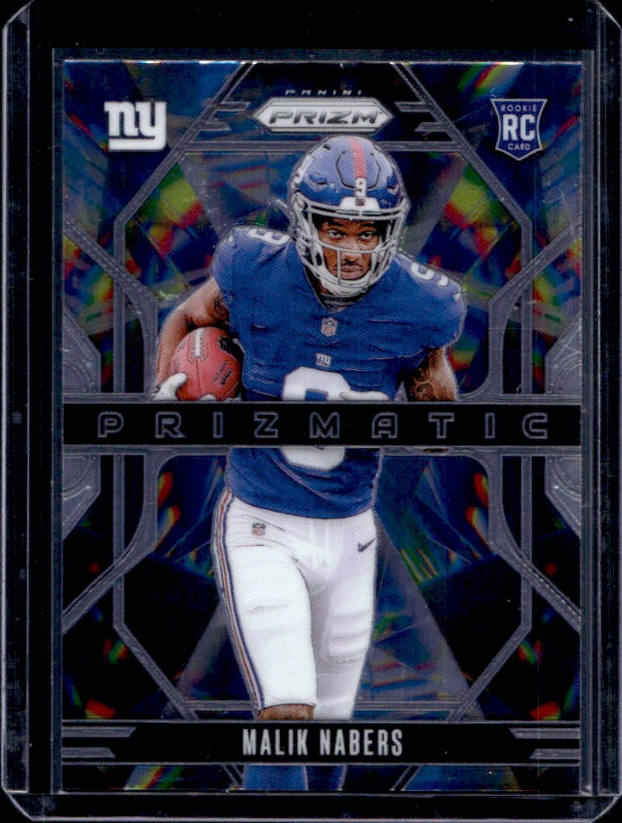 2024 Prizm Malik Nabers Prizmatic RC Rookie #13 Giants