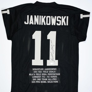 RAIDERS JANIKOWSKI 11番シャツ 黒 Sebastian Janikowski Jersey | eBay RAIDERS JANIKOWSKI 11番シャツ 黒