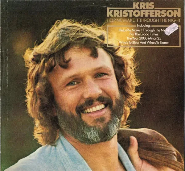 Kris Kristofferson Help Me Make It Through The Night Vinilo LP CBS NEAR MINT - Imagen 1 de 1