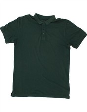 DACK'S Mens Polo Shirt XL Green Cotton AR01