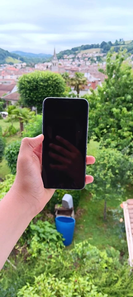Apple iPhone X - 256 Go - Argent (Désimlocké) Batterie 100% - Photo 3/4