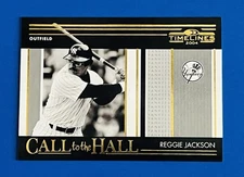 2004 Donruss Timelines Reggie Jackson Call to the Hall Insert Card CH-19; #d/250