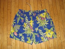 POLO RALPH LAUREN FLORAL SWIM TRUNK SHORTS MEN'S SIZE XL HARDLY WORN