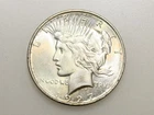 1927-D $1 PEACE SILVER ONE DOLLAR GEM BU