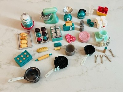 Lori By Battat Mix & Bake Set Dollhouse Minis 