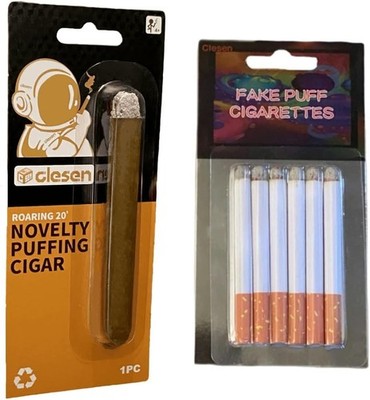 fake cigarettes ebay 24 Pack -Realistic Looking Stage Puff (3.5") Prop for Prank Lot of 24 PUFF LIT