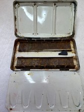 Rembrandt Watercolour Metal Tin Empty Vintage BX90