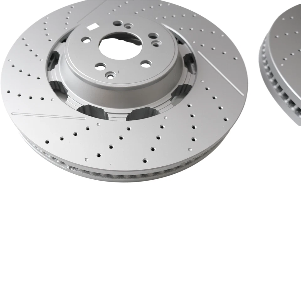 NEW Front Brake Pads & Rotors Kit For 2014-2020 Benz W222 S63 S65 AMG 2224212612 - Image 4 of 4