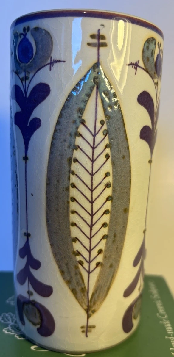 Vase Royal Copenhagen Céleste No. 967/3907 - Faïence Danoise Vintage