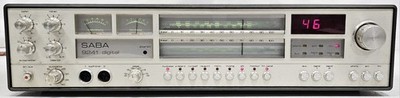 Vintage Saba Ultra Hifi 9241 Digital Receiver 2x52 W 8 Ohm 1979 Silber Hi-6056