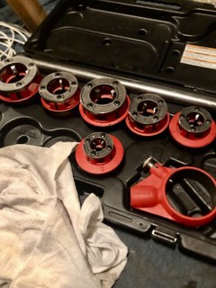 RIDGID 12 R Exposed Ratchet Threader Sets