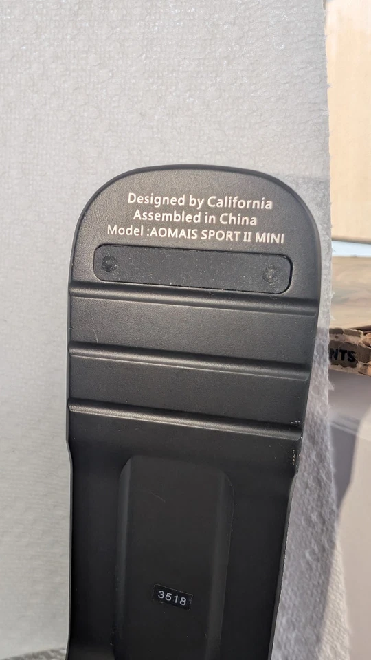 AOMAIS Sport II + портативный беспроводной Bluetooth громкоговоритель водонепроницаемый черный #49 - Изображение 3 из 4