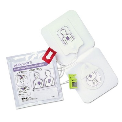 ZOLL 8900081001 Pedi-padz II Defibrillator Pads Children Up to 8 Years Old New